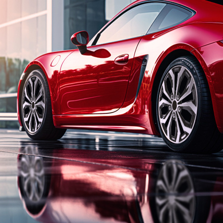 GÓRECKI Kołpaki samochodowe HORNET silver black 16"