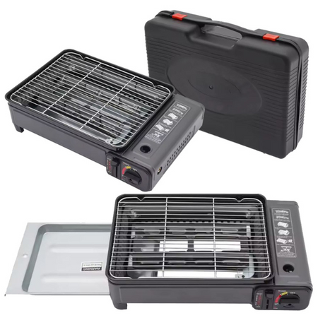 Grill gazowy turystyczny na kartusze / butle gazową