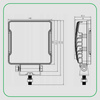 KAMAR Lampa robocza 16 LED 20W 1717lm  + pasek 9 LED 1,5W 12/24V