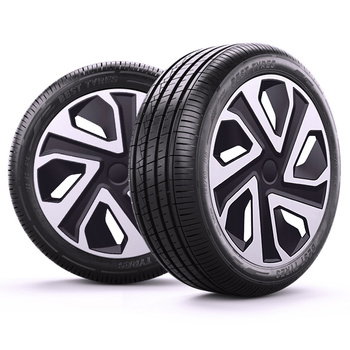 GÓRECKI Kołpaki ST SILVER BLACK 15"