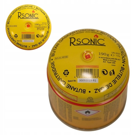 RSONIC Kartusz Gazowy 400ml 190g x6