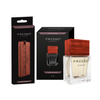 FRESSO Dark Delight drewniana zawieszka zapachowa + perfumy samochodowe 50ml