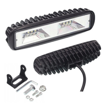 HERMON Lampa robocza halogen jazda dzienna LED x12 36W 10-30V prostokątna 147x37x41mm