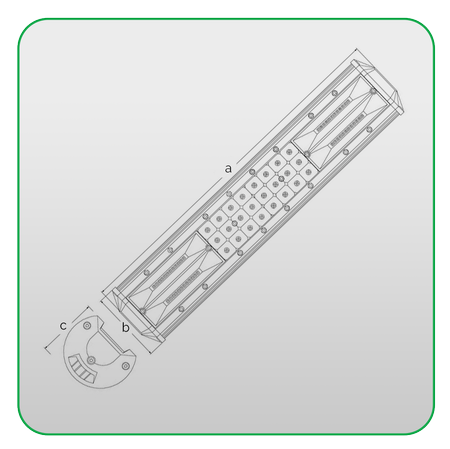 KAMAR LED Panel 72xLED
