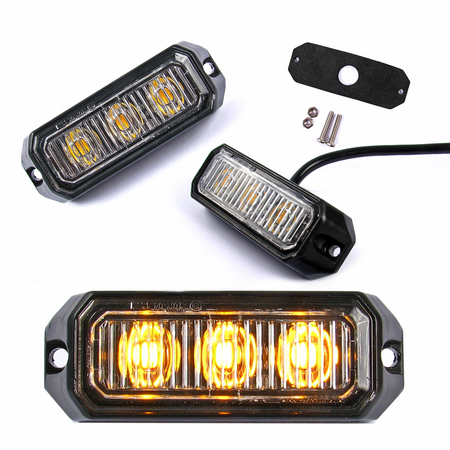 KAMAR Lampa ostrzegawcza stroboskop 3x LED R10