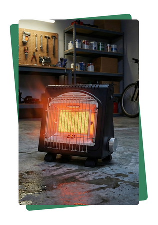 Piecyk gazowy turystyczny z funkcją kuchenki