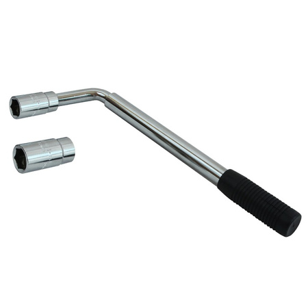 Podnośnik samochodowy trapezowy 1,5T + klucz do kół 17 19 21 23mm + torba