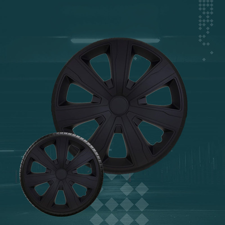 GÓRECKI Kołpaki TENZO BLACK 15”