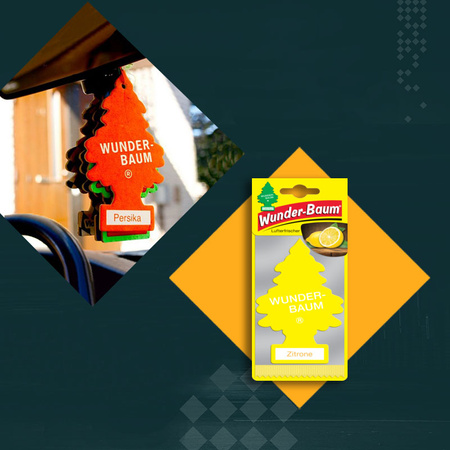 WUNDER-BAUM Drzewko zapachowe Lemon / Zitrone / Cytrynowy