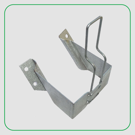 LOKHEN Klin pod koła żółty E36 336x123x148mm + LOKHEN Uchwyt metalowy ocynkowany do klina pod koła E36