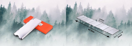 MaxiCamp Osłona przeciwwiatrowa składana do kuchenki turystycznej WIND COVER