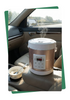 Multicooker turystyczny ryżowar samochodowy 1,6l 180W 12V 24V