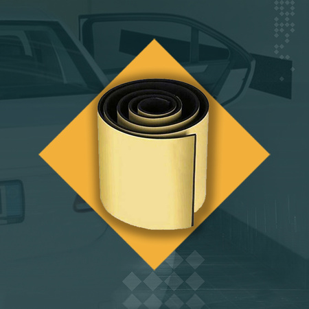 XTROBB Ochraniacz drzwi auta / odbojnik na ścianę garażu 20x200x0,4cm