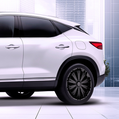 GÓRECKI Kołpaki GIGA BLACK 16”