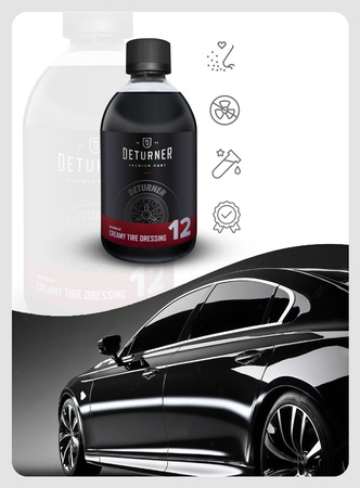 Deturner Creamy Tire Dressing do opon z SiO2 250 ml