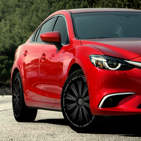 GÓRECKI Kołpaki GIGA BLACK 16”