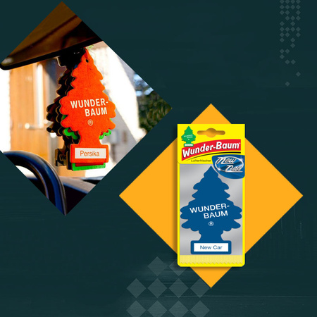 WUNDER-BAUM Drzewko zapachowe New car / Nowy Samochód