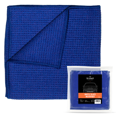 Deturner Waffle Glass Microfiber mikrofibra waflowa do szyb 40x40cm