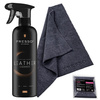 FRESSO Leather Cleaner czyszczenie skóry 0,5L + FRESSO Mikrofibra Agnes Towel 40x40 cm , 360 g/m2