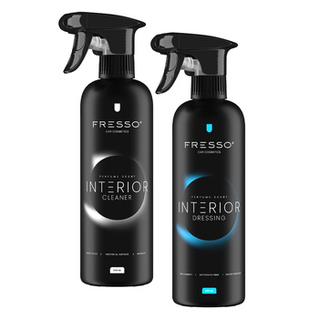 FRESSO Cleaner SET 2x 0,5L - Interior Cleaner + Interior Dressing