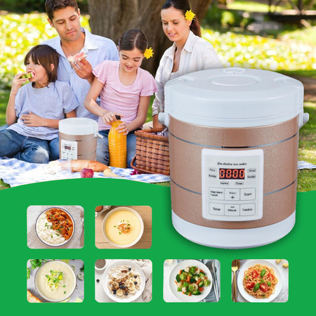 TRAKER Multicooker turystyczny ryżowar samochodowy 1,6l 180W 12V 24V TIR BUS