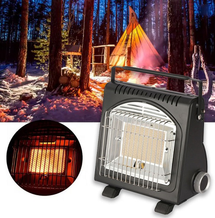 Piecyk gazowy turystyczny z funkcją kuchenki