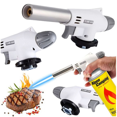 Palnik gazowy z zapalnikiem piezoelektrycznym