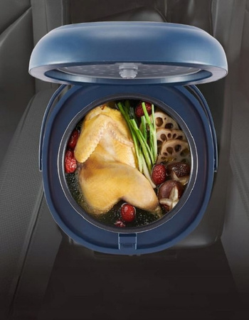 Multicooker turystyczny ryżowar samochodowy 2l 200W 12V 24V