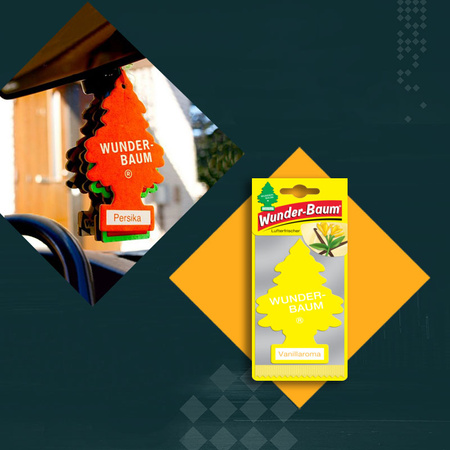 WUNDER-BAUM Drzewko zapachowe Vanillaroma / Wanilia x10
