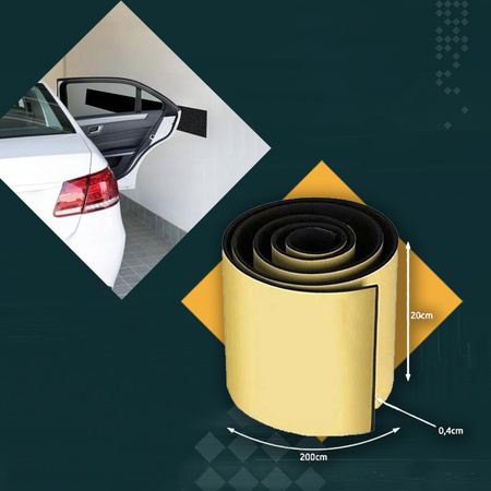 XTROBB Ochraniacz drzwi auta / odbojnik na ścianę garażu 20x200x0,4cm