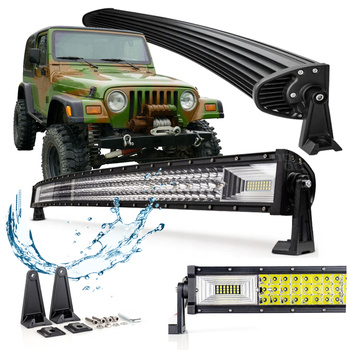 KAMAR Panel LED x186 led bar WYGIĘTY łuk 9500lm 106cm 12-24V OFF - ROAD