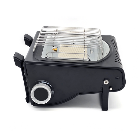 Piecyk turystyczny gazowy funkcja kuchenki + INTER GLOBUS Kartusz Gazowy 400ml 227g x4