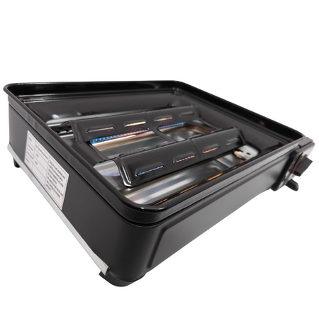 Grill gazowy turystyczny na kartusze / butle gazową