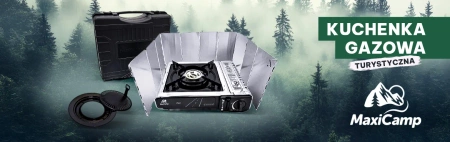 MaxiCamp Nakładka grillowa okrągła do kuchenki turystycznej GRILL PLATE