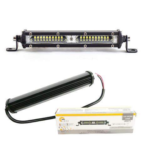 KAMAR Panel LED x18 led bar SLIM 1200lm 27W 19cm 12V 24V