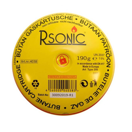 RSONIC Kartusz Gazowy 400ml 190g x9