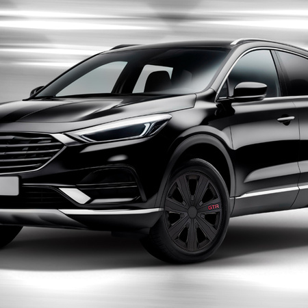 GÓRECKI Kołpaki GTR CARBON BLACK 16"