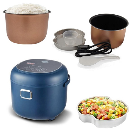 Multicooker turystyczny ryżowar samochodowy 2l 200W 12V 24V