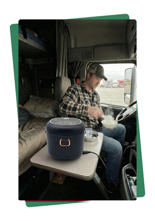 Multicooker turystyczny ryżowar samochodowy 2l 200W 12V 24V