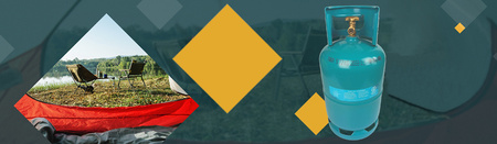 VITKOVICE MILMET Butla gazowa 5kg 12,3l z kołnierzem przyłącze W21,8 1/2'' z boku PROPAN - BUTAN, LPG