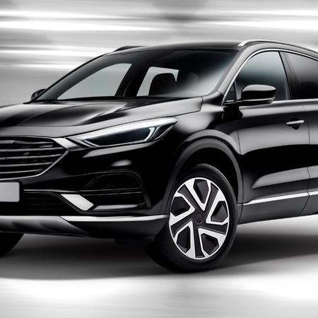 GÓRECKI Kołpaki ST SILVER BLACK 14"