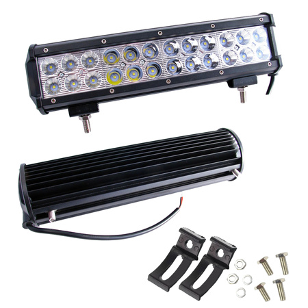 HERMON Panel lampa robocza LED x24 72W 12V 24V 30cm led bar