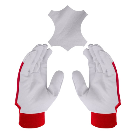 ART.MAS Rękawice ochronne robocze RTOP-EX kat. 2 skóra licowa kozia r. 9 x12