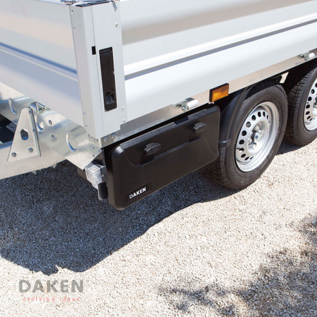 DAKEN Skrzynka narzędziowa BLACKIT 550x250x295 23l / 20kg jeden zamek