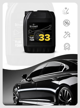 Deturner Fluo Foam aktywna piana do lakieru felg 5L