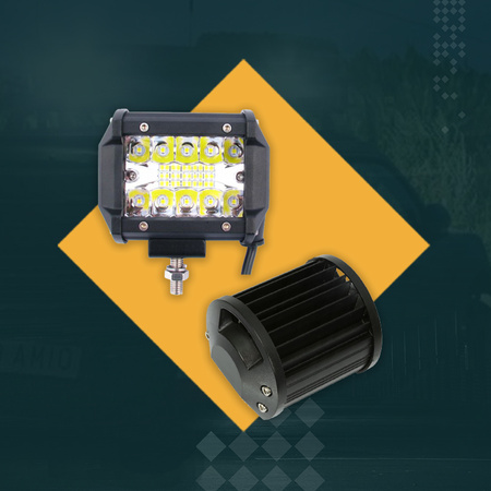 HERMON Panel lampa robocza LED x20 60W 12V 24V szperacz halogen