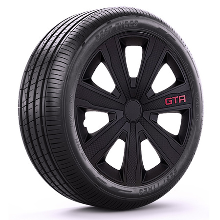 GÓRECKI Kołpaki GTR CARBON BLACK 16"