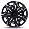 GÓRECKI Kołpaki samochodowe VARIDO silver black 15"