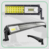 KAMAR Panel LED x222 led bar WYGIĘTY łuk 12500lm 165W 130cm 12-48V