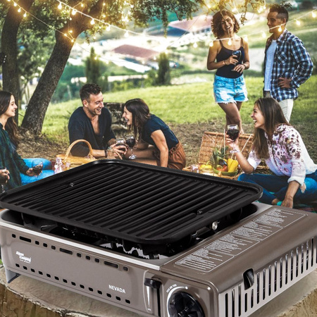 ALPEN CAMPING Grill gazowy NEVADA na kartusze 227g